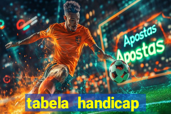 tabela handicap asiatico escanteios